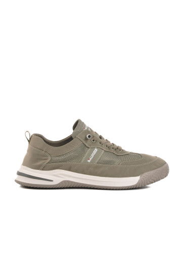 Khaki Memory Foam Mesh Lightweight Mens Sneakers 241379 M