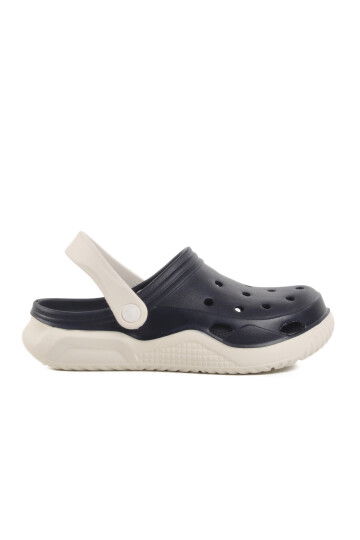 Navy Blue Light Eva Sole Unisex Sabo Slippers Stella Z