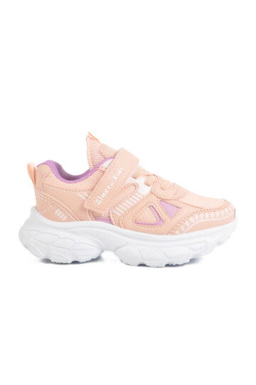Powder Velcro Mesh Girls Sneakers 1500 P