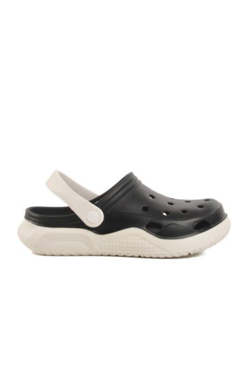 Black Lightweight Eva Sole Unisex Sabo Slippers Stella Z