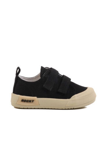Black Velcro Unisex Kids Sports Shoes 545 P