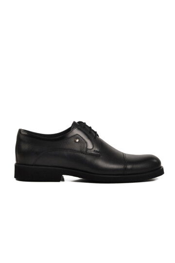 Black Genuine Leather Mens Classic Shoes 03101 M