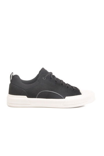 Black Genuine Leather Mens Sneaker 23Corvet M