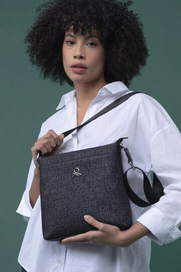 Black Womens Shoulder Bag BNT-1318