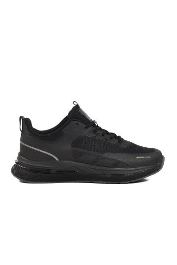 Black Lightweight Mesh Mens Sneakers BST-644 M