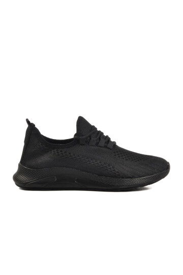 Black Knit Lightweight Mens Sneakers Pina 103 M
