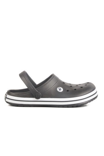 Black Large Size Eva Lightweight Mens Sabo Slippers 214 M