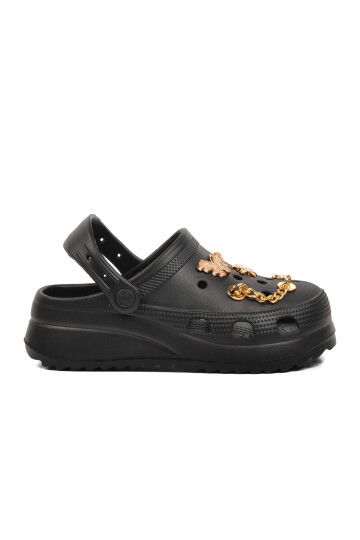 Black Sabo Womens Slippers 205 Z