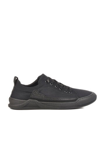 Black Textile Mens Sneaker Punch M