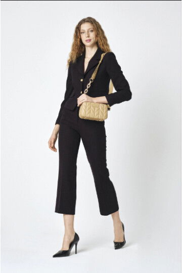 Beige Womens Shoulder Bag 05PC25Y10112-KLSA