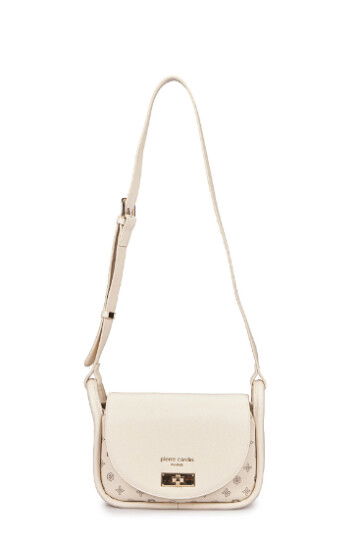 Beige Womens Shoulder Bag 05PC25Y10310-MN