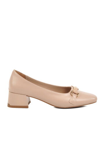 Beige Womens High Heel Shoes 8671032 Z