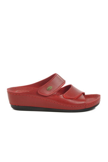 Red Anatomical Womens Slippers 15,009 Z