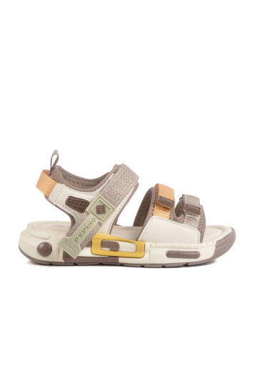 Cream Velcro Light Anatomical Boys Sandals 1947 P