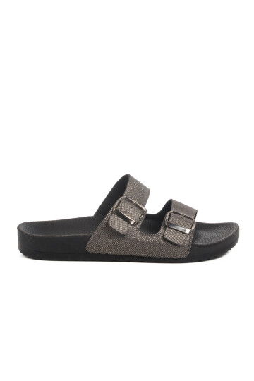 Platinum Double-Strap Womens Slippers 43.001 Z