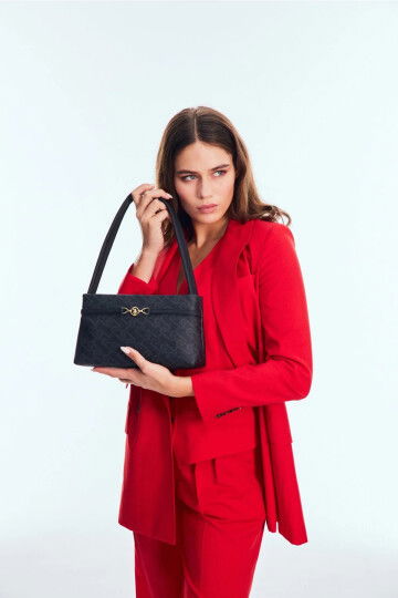 Black Womens Shoulder Bag US25101