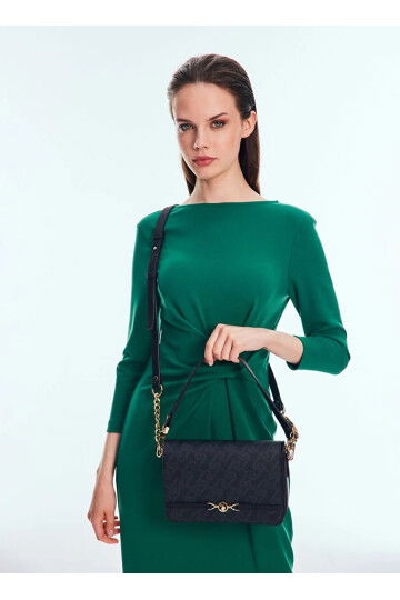 Black Womens Shoulder Bag US25102