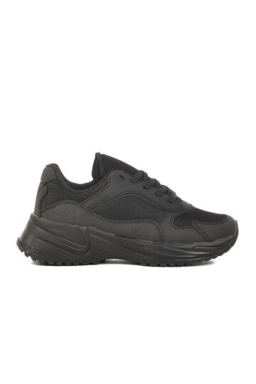 Black Mesh Lightweight Womens Sneakers 2410 G