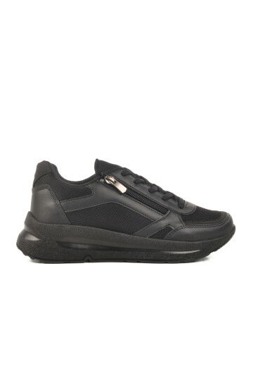 Black Mesh Lightweight Womens Sneakers 2420 G