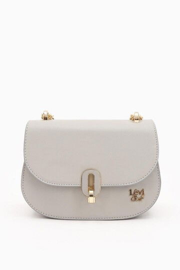 Light Gray Womens Shoulder Bag 930113