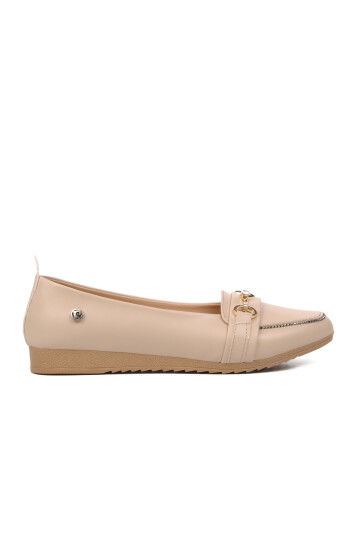 Beige Light Womens Ballerinas PC-53016 Z