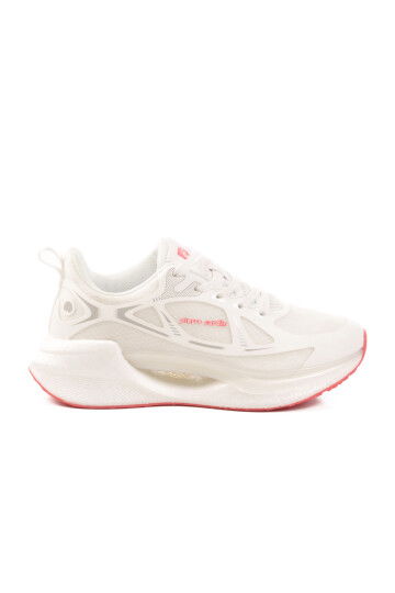 White Mesh Lightweight Flexible Sneakers PCI-11352 G