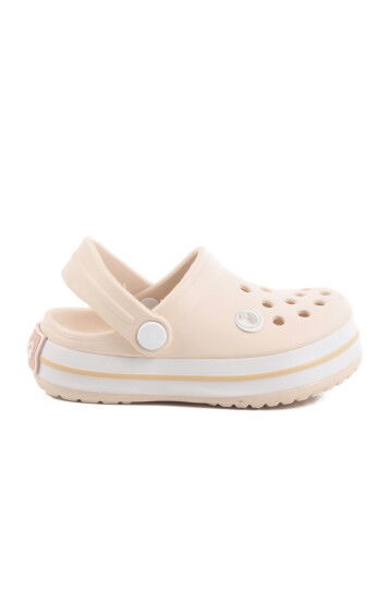 Ecru Eva Light Unisex Childrens Sabo Slippers 214 P