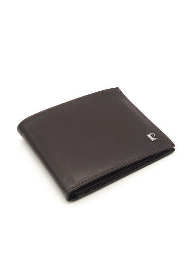 Brown Genuine Leather Mens Wallet 2361
