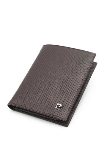 Brown Genuine Leather Mens Wallet 2835