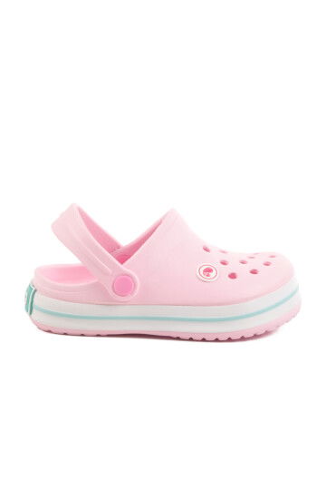 Pink Eva Lightweight Girls Sabo Slippers 214 F