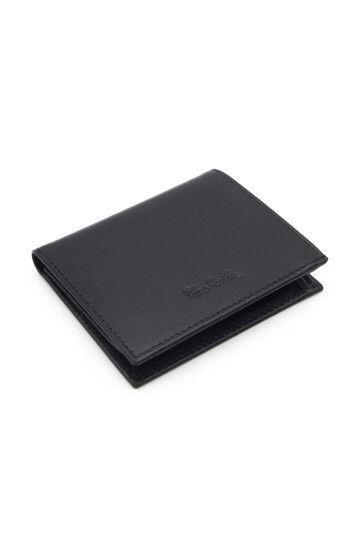 Black Genuine Leather Mens Wallet 2016