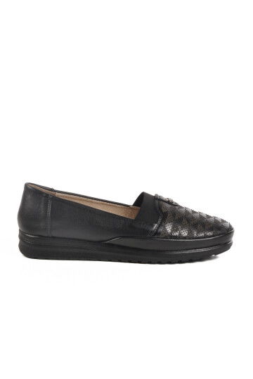 Black Gel Sole Anatomic Womens Casual Shoes 235 Z