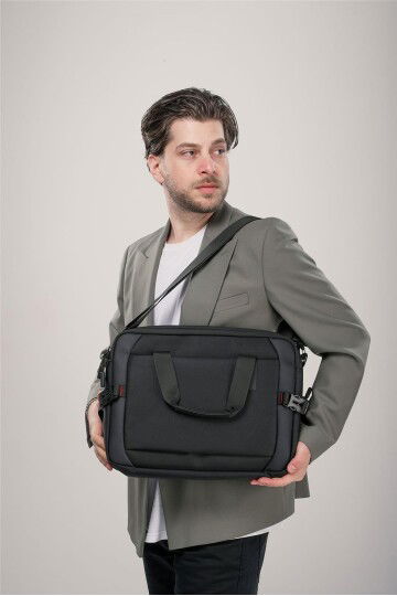 Black Unisex Briefcase and Laptop Bag 71460