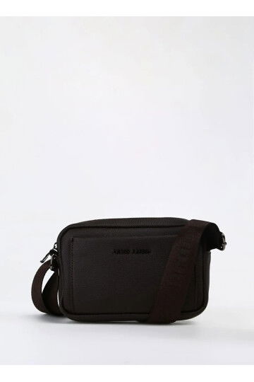 Black Mens Clutch Hand and Shoulder Bag 01PC002019