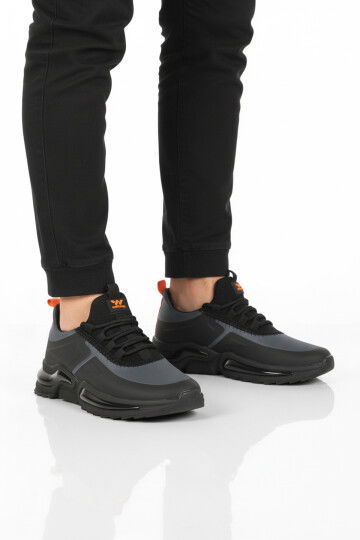 Smoked Laced Lightweight Flexible Mens Sneakers Than 836 M