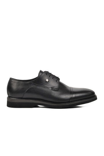 Black Genuine Leather Mens Classic Shoes 3103 M