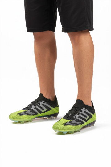 Black Laced Mens Cleats MKP-252-149 M