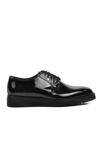 Black Patent Leather Genuine Leather Mens Classic Shoes 2980 M