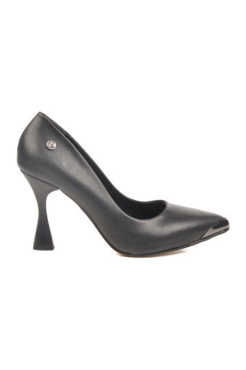 Black Thin Heeled Womens Evening Shoes PC-54223 Z