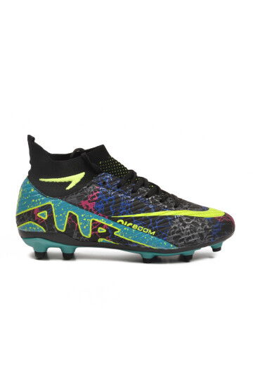 Mens Cleats Air 600 M with Black Turquoise Socks