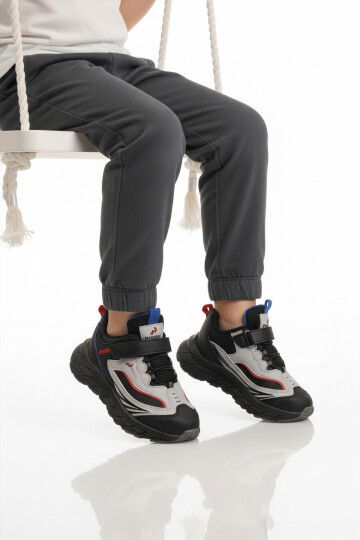 Buz Cırtlı Hafif Esnek Erkek Çocuk Spor Ayakkabı 1987 F