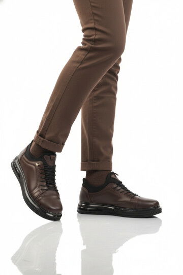 Brown Mens Casual Shoes 117 M