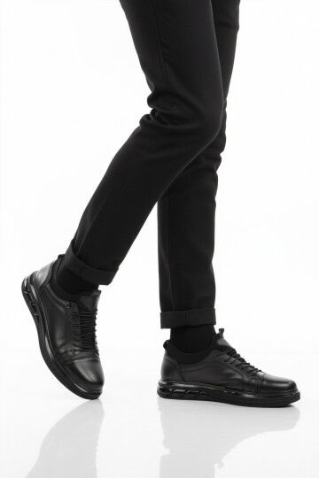 Black Mens Casual Shoes 117 M