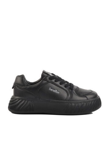 Black Memory Foam Womens Sneakers BNI-11038 G
