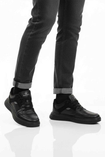 Siyah Bağcıklı Erkek Casual Ayakkabı 508 M