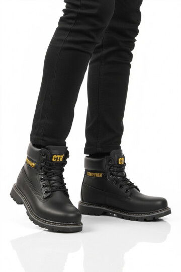 Siyah Soğuğa Dirençli Kaymaz Unisex Bot 922 G