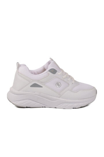 Beyaz Buz Fileli Hafif Unisex Spor Ayakkabı 2105 Z