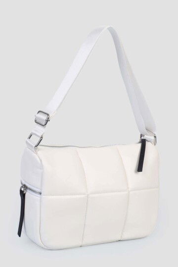 Beyaz Kadın Omuz Çantası IM432-3