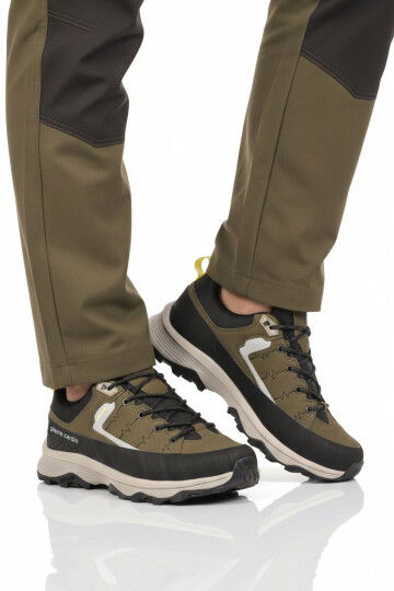 Haki Hafızalı Taban Su Geçirmez Kaymaz Erkek Outdoor Yürüyüş Ayakkabı PCI-11006 M