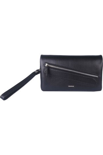 Siyah Hakiki Deri Erkek Portföy ve El Çantası 4272